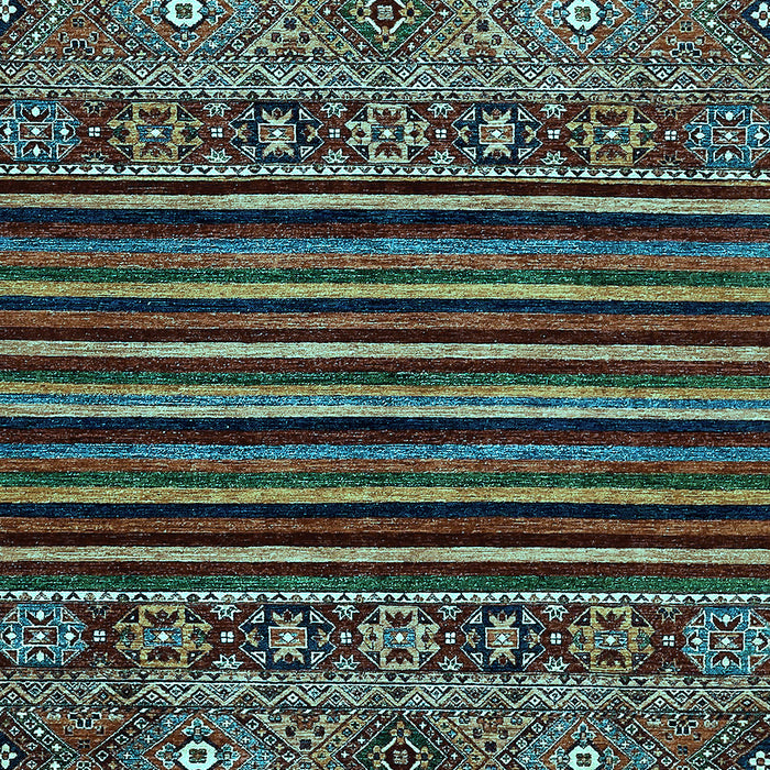 Southwestern Light Blue Country Rug, abs519lblu