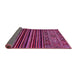 Sideview of Southwestern Pink Country Rug, abs519pnk