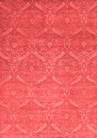 Abstract Red Modern Rug, abs51red