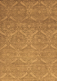 Abstract Brown Modern Rug, abs51brn