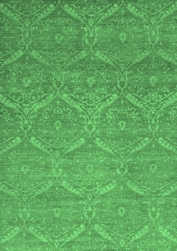Abstract Emerald Green Modern Rug, abs51emgrn