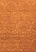 Machine Washable Abstract Orange Modern Area Rugs, wshabs51org