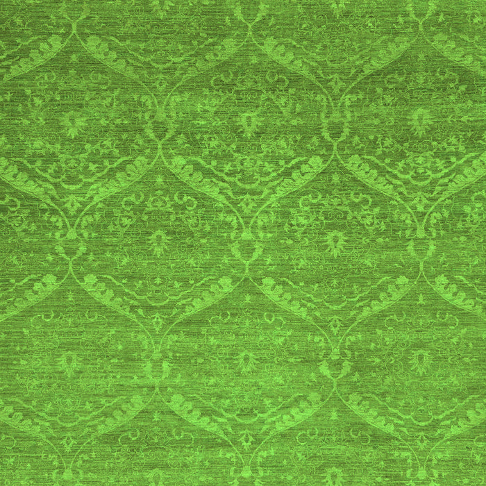 Abstract Green Modern Rug, abs51grn