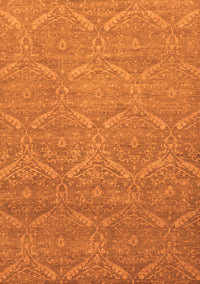 Abstract Orange Modern Rug, abs51org