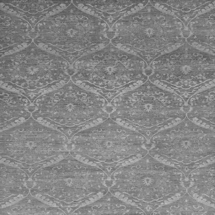 Square Abstract Gray Modern Rug, abs51gry