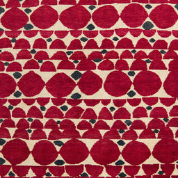 Square Abstract Brown Modern Rug, abs5200