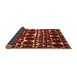 Sideview of Abstract Brown Modern Rug, abs5200brn