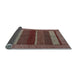 Sideview of Abstract Light Blue Modern Rug, abs5201lblu