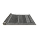 Sideview of Abstract Gray Modern Rug, abs5201gry