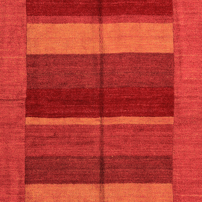 Abstract Orange Modern Rug, abs5201org