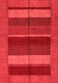 Abstract Red Modern Rug, abs5201red