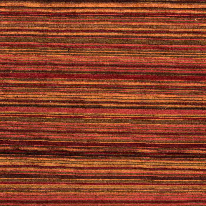 Square Abstract Orange Modern Rug, abs5202org