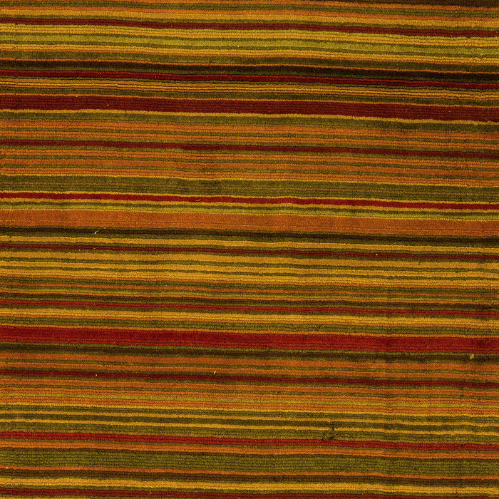 Abstract Yellow Modern Rug, abs5202yw