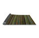 Sideview of Abstract Light Blue Modern Rug, abs5202lblu