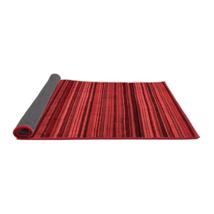 Abstract Red Modern Area Rugs