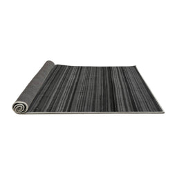 Sideview of Abstract Gray Modern Rug, abs5202gry