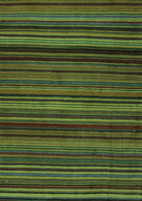 Abstract Turquoise Modern Rug, abs5202turq