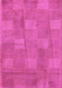 Checkered Purple Modern Rug, abs5203pur