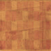 Square Machine Washable Checkered Brown Modern Rug, wshabs5203brn