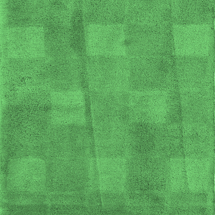 Checkered Emerald Green Modern Rug, abs5203emgrn