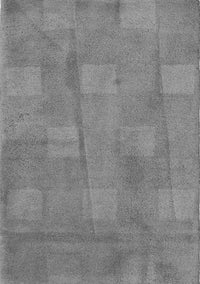 Checkered Gray Modern Rug, abs5203gry