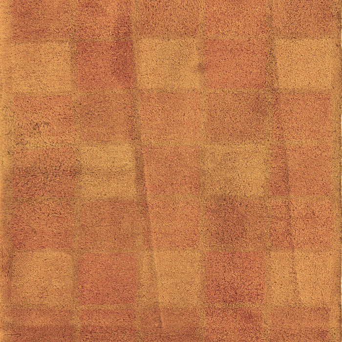 Checkered Brown Modern Rug, abs5203brn