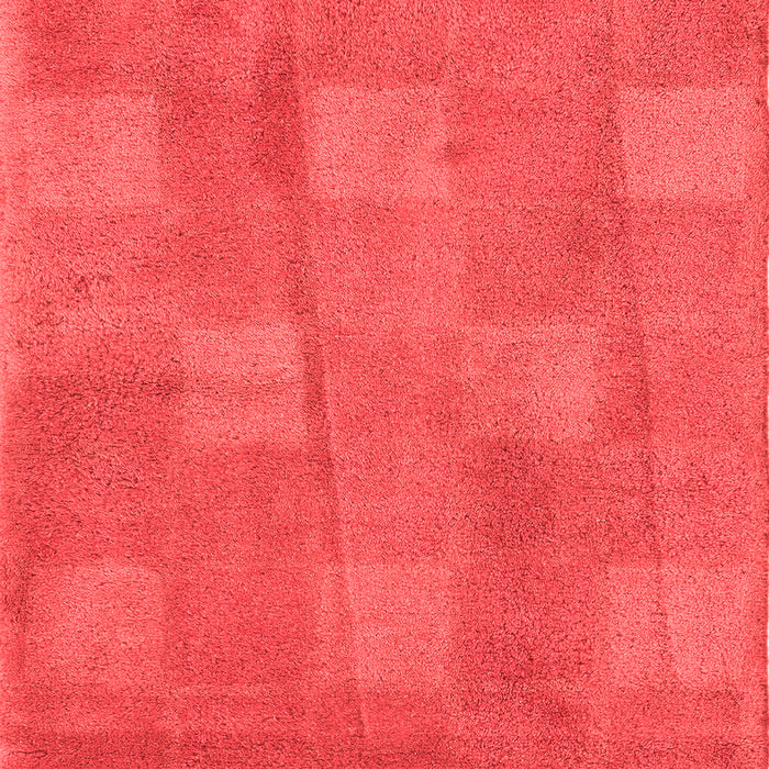 Checkered Red Modern Area Rugs