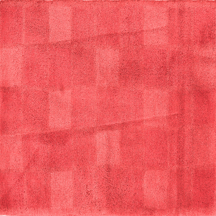Machine Washable Checkered Red Modern Rug, wshabs5203red