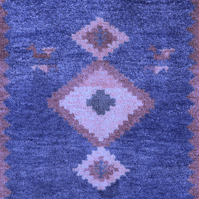 Southwestern Blue Country Rug, abs5204blu