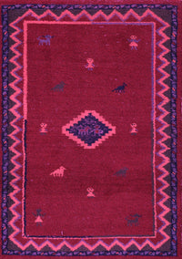 Southwestern Pink Country Rug, abs5205pnk