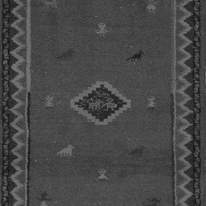 Southwestern Gray Country Rug, abs5205gry