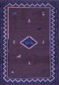 Southwestern Blue Country Rug, abs5205blu