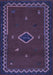 Southwestern Blue Country Rug, abs5205blu