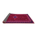 Sideview of Southwestern Pink Country Rug, abs5205pnk