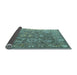 Sideview of Abstract Light Blue Modern Rug, abs5206lblu