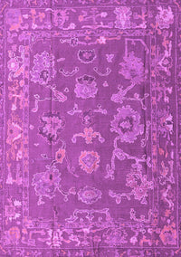 Abstract Purple Modern Rug, abs5206pur