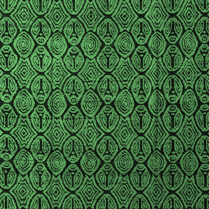 Machine Washable Abstract Emerald Green Modern Area Rugs, wshabs5207emgrn