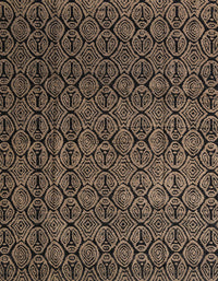 Machine Washable Abstract Dark Almond Brown Rug, wshabs5207