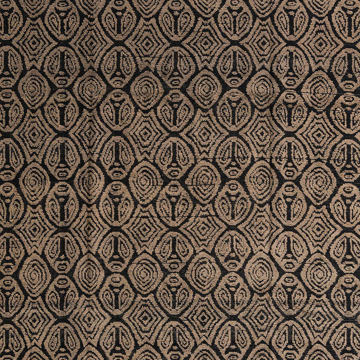 Machine Washable Abstract Dark Almond Brown Rug, wshabs5207