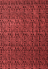 Abstract Red Modern Rug, abs5207red