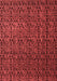 Abstract Red Modern Area Rugs