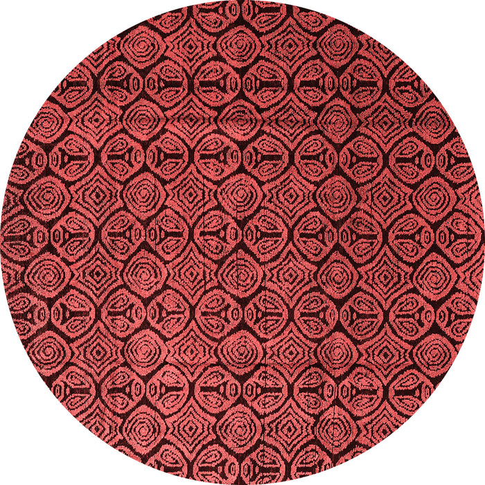Machine Washable Abstract Red Modern Rug, wshabs5207red