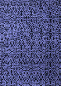 Abstract Blue Modern Rug, abs5207blu