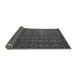 Sideview of Abstract Gray Modern Rug, abs5207gry