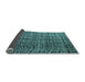 Sideview of Abstract Light Blue Modern Rug, abs5208lblu