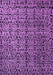 Machine Washable Abstract Purple Modern Area Rugs, wshabs5208pur