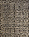 Machine Washable Abstract Light French Beige Brown Rug, wshabs5208