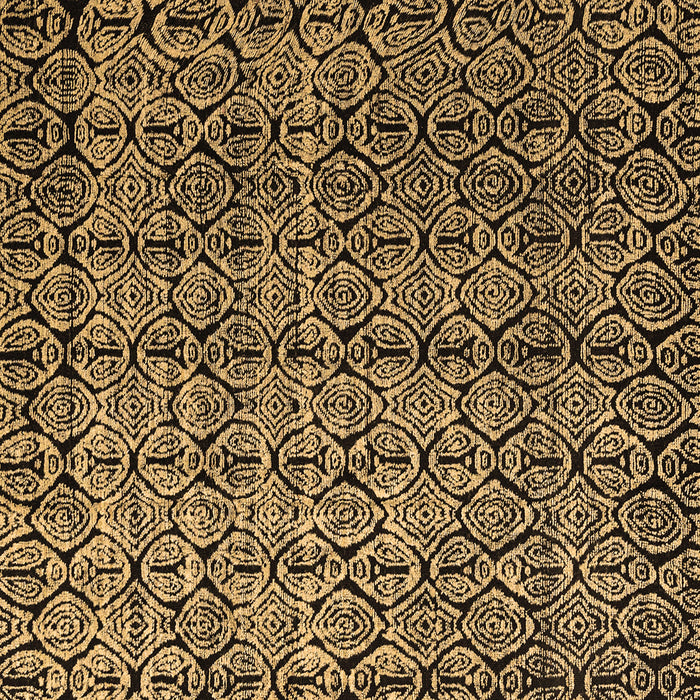 Square Machine Washable Abstract Brown Modern Rug, wshabs5208brn