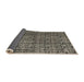 Sideview of Abstract Sand Brown Modern Rug, abs5209