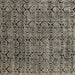 Square Abstract Sand Brown Modern Rug, abs5209